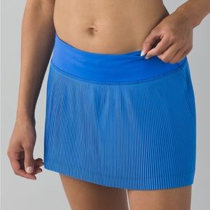 Lululemon Pleat To Street Skirt - Size 10, Regular - Pipe Dream Blue